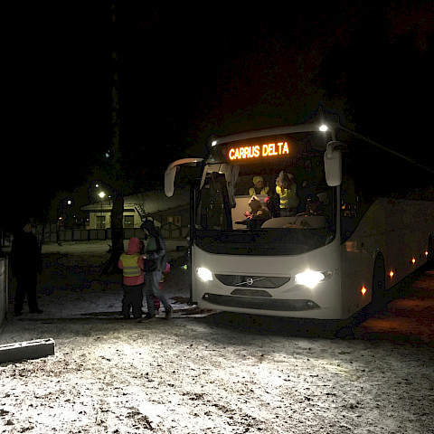 Heijastintempaus Veikkolassa 2018 (järjestäjänä Rahtarit ry:n Helsingin osasto 001).